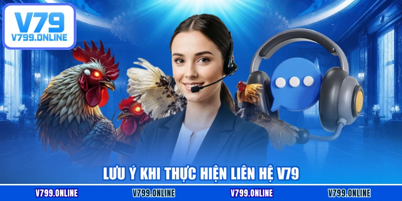 Lưu ý khi thực hiện liên hệ V79